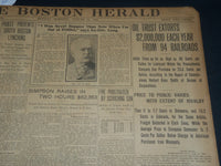 1907 AUGUST 12 THE BOSTON HERALD - OIL TRUSTS EXTORTS 94 RAILROADS - BH 224