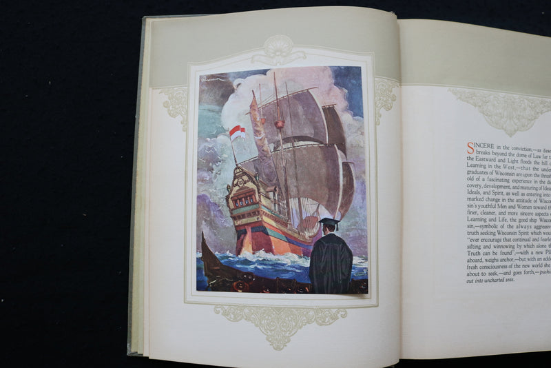 1927 THE BADGER UNIVERSITY OF WISCONSIN YEARBOOK - MADISON, WISCONSIN - YB 3506