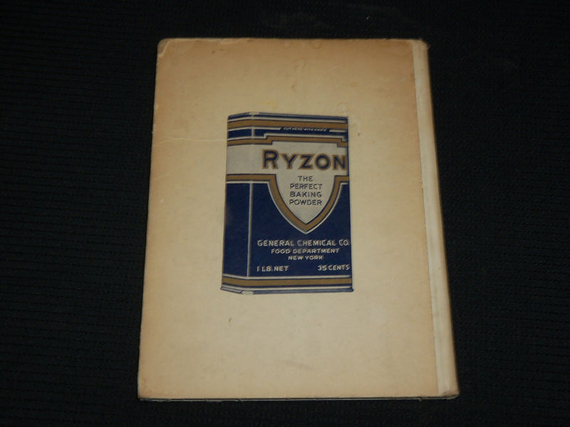 1916 RYZON BAKING BOOK BY MARION HARRIS NEIL - HARDCOVER - KD 7521
