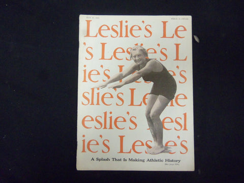 1922 MAY 27 LESLIE'S WEEKLY MAGAZINE - GREAT COVER, PHOTOS & ADS - ST 3488