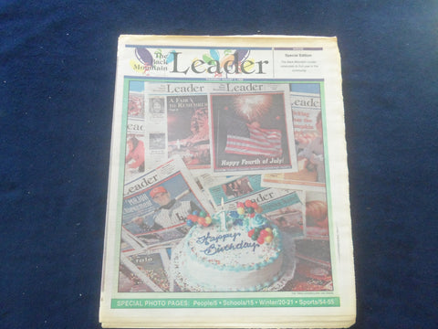 1996 AUG 1 THE BACK MOUNTAIN LEADER NEWSPAPER-SHAVERTOWN, PA-ANNIVERSARY-NP 6176