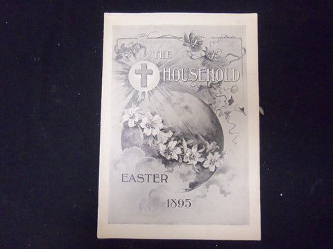 1895 APRIL THE HOUSEHOLD MAGAZINE - ILLUSTRATIONS, STORIES & ADS - ST 3940