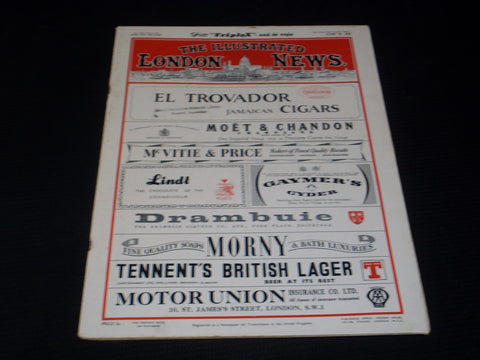 1956 JUNE 23 ILLUSTRATED LONDON NEWS MAGAZINE NICE COVERS & ADS - E 4282
