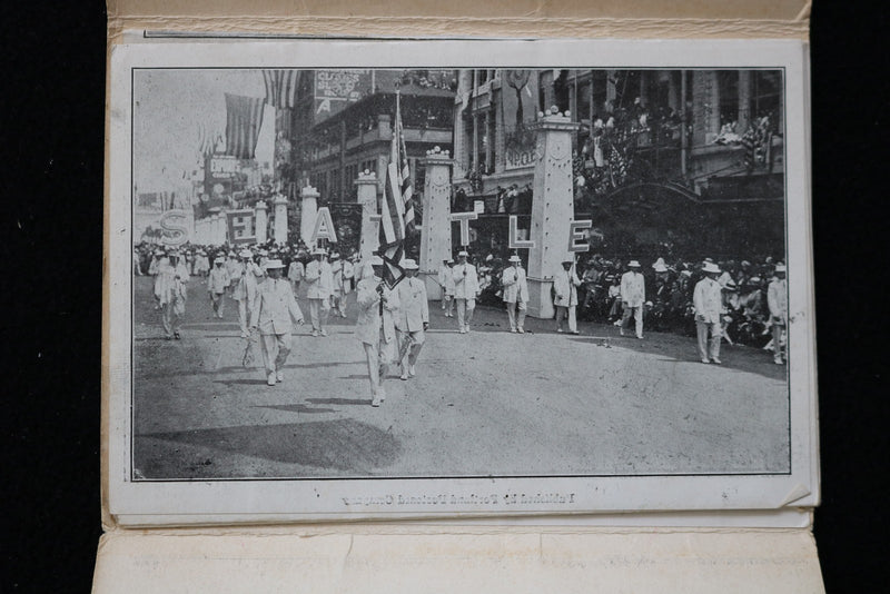 1912 JULY B.P.O.E. GRAND LODGE REUNION - PORTLAND - SOUVENIR FOLDER - K 3065