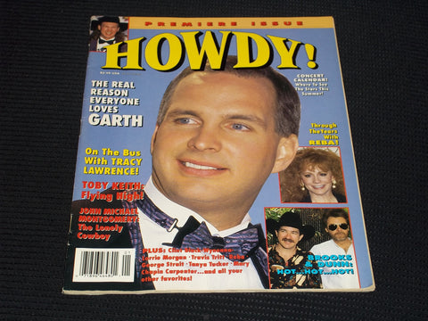 1993 JULY HOWDY! MAGAZINE - GARTH BROOKS - PREMIER ISSUE - E 16879