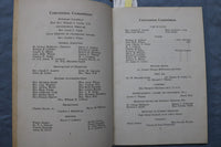 1937 CATHOLIC STUDENTS MISSION CONVENTION PROGRAM - AUTOGRAPHS - K 3119