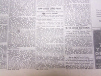 1920 DEC 15 NEW YORK TIMES - DEMPSEY KO'S BRENNAN - GIPP LOSES FIGHT - NT 5331