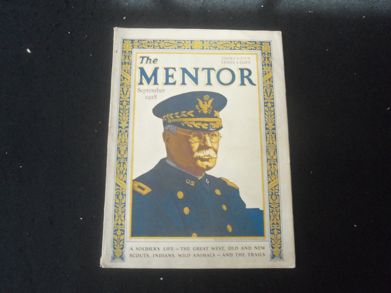 1928 SEP THE MENTOR MAGAZINE - ILLUSTRATED COVER, PHOTOS & ARTICLES - SP 961I