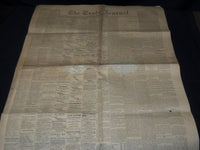 1855 OCTOBER 29 THE TRADE JOURNAL NEWSPAPER - WEBSTER - MURAT - NP 3879K