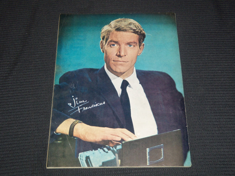 1963 NO. 15 TV YEARBOOK MAGAZINE - JAMES DRURY COVER - E 16223