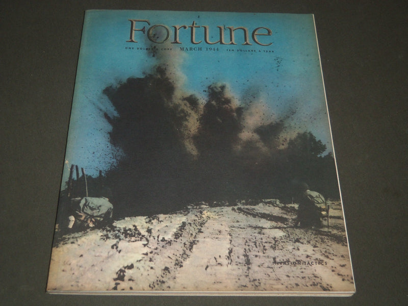 1944 MARCH FORTUNE MAGAZINE - GREAT COVER & ADS - F 172