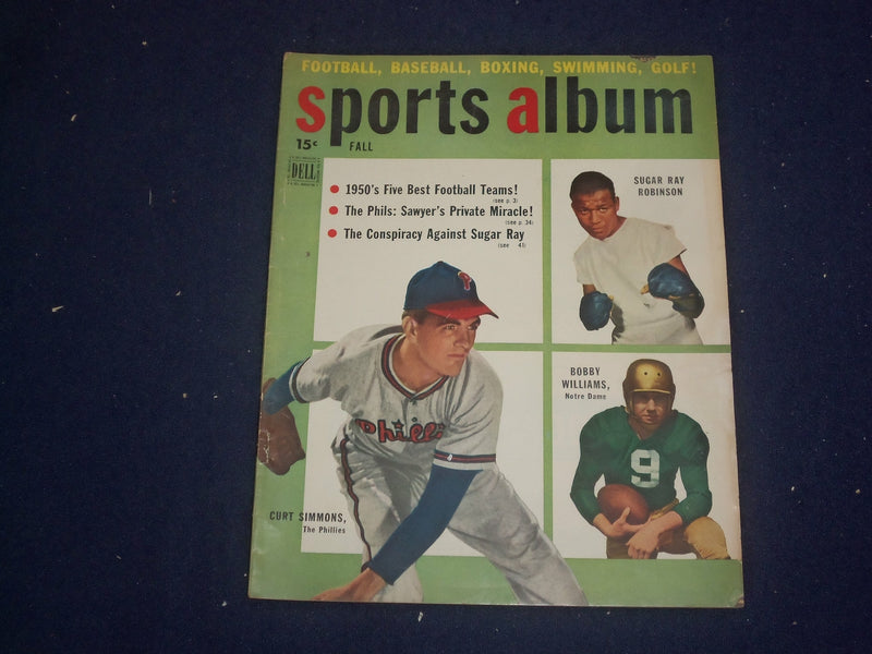 1950 FALL SPORTS ALBUM MAGAZINE - GREAT PHOTOS AND STORIES - ST 6803