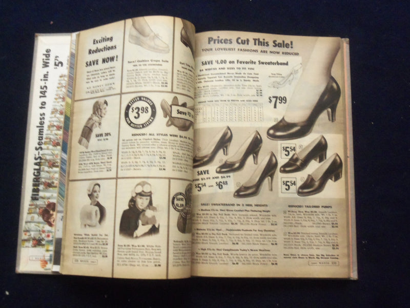 1960 WINTER MONTGOMERY WARD SALE CATALOG - HARDCOVER - KANSAS CITY,MO - J 8493