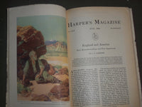 1924 HARPER'S MONTHLY MAGAZINE - LOT OF 8 - STORIES & ILLUSTRATIONS - WR 950B