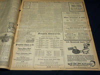 1915 JANUARY 22 NEW YORK TIMES NEWSPAPER - TEXT OF LETTER BY MERCIER - NT 7833