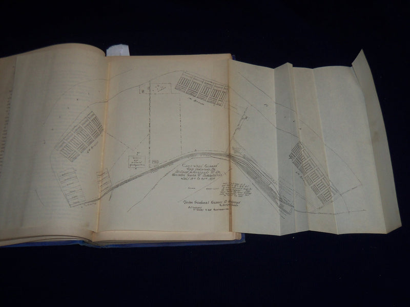 1897 ADJUTANT GENERAL OF PENNSYLVANIA REPORT HARDCOVER BOOK - MAP - KD 703A