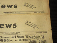 1959 HAVERFORD NEWS NEWSPAPER LOT OF 2 - PENNSYLVANIA - NP 8946