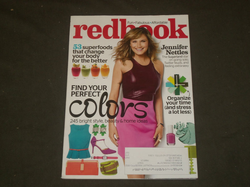 2014 MARCH REDBOOK MAGAZINE - JENNIFER NETTLES COVER - B 1591