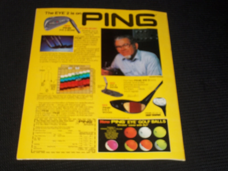 1983 SEPTEMBER 23 GOLF WORLD MAGAZINE - FUZZY ZOELLER FRONT COVER - E 6971