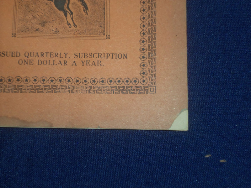 1928 AUGUST PEGASUS MAGAZINE OF VERSE - J 6408