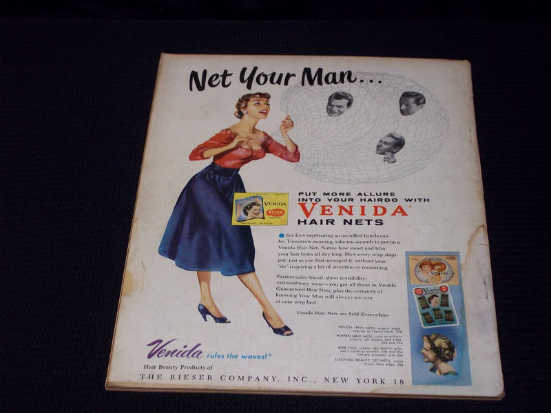 1956 AUGUST SILVER SCREEN MAGAZINE - KIM NOVAK FRONT COVER - E 13534