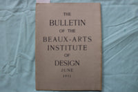 1931 JAN & JUNE BEAUX-ARTS INSTITUTE OF DESIGN BULLETINS - LOT OF 2 - K 3250