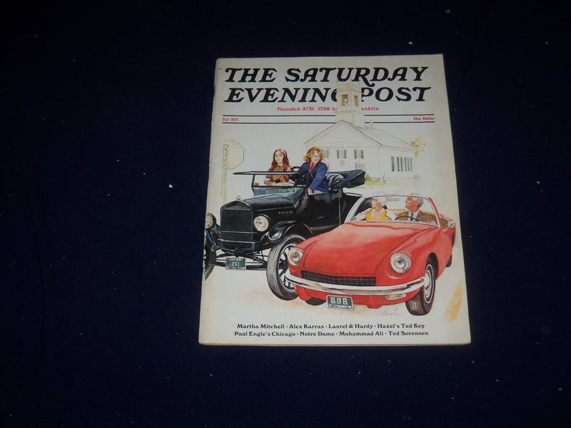 1971 FALL THE SATURDAY EVENING POST MAGAZINE - MARTHA MITCHELL - SP 5748