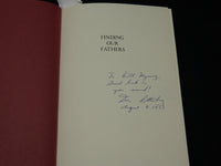 1977 FINDING OUR FATHERS BOOK INSCRIBED BY DAN ROTTENBERG - FIRST EDITION- D 456