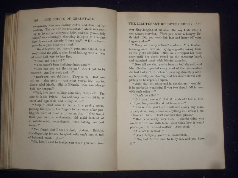 1914 THE PRINCE OF GRAUSTARK HARDCOVER BOOK BY GEORGE BARR MCCUTHCEON - KD 9064