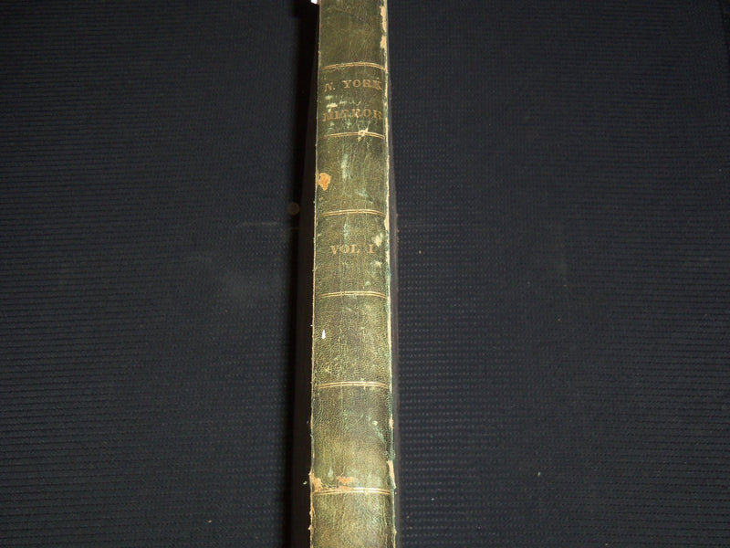 1823-1824 NEW YORK MIRROR AND LADIES GAZETTE BOUND VOLUME NO. 1 - R 89F