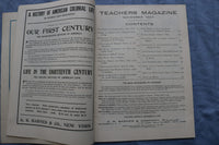 1907 NOVEMBER TEACHERS MAGAZINE - A.S. BARNES & COMPANY - GREAT COVER - ST 5510X