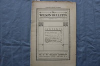 1917-1920 THE WILSON BULLETIN - THE SCHOOL LIBRARY NUMBER - LOT OF 4 - K 2966