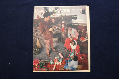 1974 DECEMBER DAWN MAGAZINE - HOLIDAY CELEBRATION - BLACK DOLLS - NP 8844