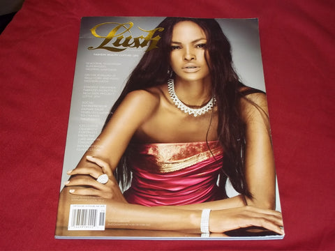 2008-2009 WINTER LUSH MAGAZINE ISSUE NO. 15 - YASMIN WARSAME COVER - RC 68