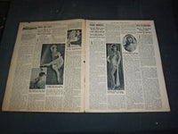 1944 OCTOBER THE NATIONAL POLICE GAZETTE MAGAZINE - RUTH ROLAND - B 5911