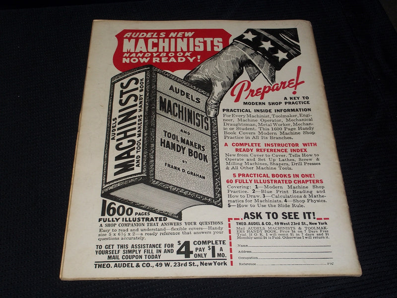 1942 MARCH 17 PIC MAGAZINE - FAITH DORN NICE FRONT COVER - E 2559
