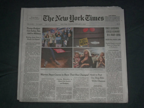 2020 FEBRUARY 10 NEW YORK TIMES - BAD APP WAS LINK IN IOWA CAUCUS FAILURE