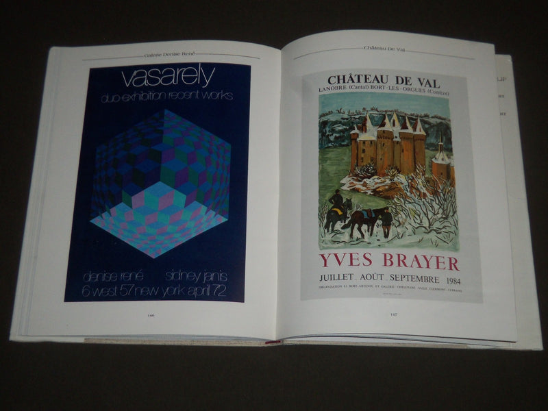 1986 L'AFFICHE D'ART A PARIS BY MUSTAPHA CHELBI FRENCH BOOK - I 1205