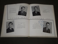 1941 WHITE & BLUE SETON HALL COLLEGE YEARBOOK- SOUTH ORANGE NEW JERSEY - YB 1076
