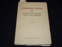1970 LITERATURE AMONG THE CUNA INDIANS BOOK BY FRITZ KRAMER - SOFTCOVER - J 7485