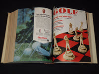 1964 JANUARY-DECEMBER GOLF MAGAZINE BOUND VOLUME - GREAT COVERS - R 425