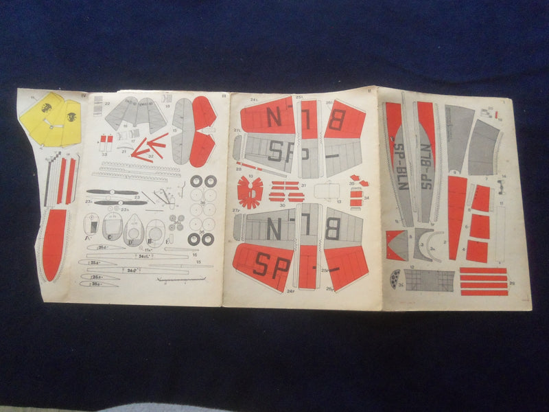 1964 MATY MODELARZ POLISH MODEL PLANES MAGAZINE - LOT OF 2 - J 8409