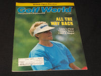 1988 JULY 8 GOLF WORLD MAGAZINE - SALLY LITTLE FRONT COVER - E 6212
