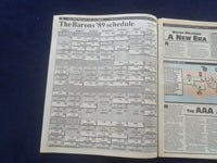 1989 APR 26 THE TIMES LEADER NEWSPAPER - WILKES-BARRE, PA - RED BARONS - NP 6180