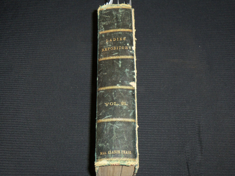 1861 JANUARY-DECEMBER THE LADIES' REPOSITORY BOUND VOLUME NO. 21 - KD 7514