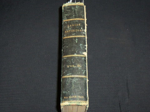 1861 JANUARY-DECEMBER THE LADIES' REPOSITORY BOUND VOLUME NO. 21 - KD 7514