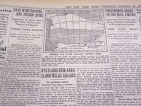 1930 JANUARY 23 NEW YORK TIMES - BYRD SEES NEW AREA SHIP BLOCKED - NT 1671