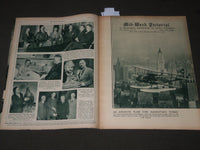 1933 OCTOBER 21 MID-WEEK PICTORIAL MAGAZINE SECTION - GRIDIRON SUPREMECY- J 3225