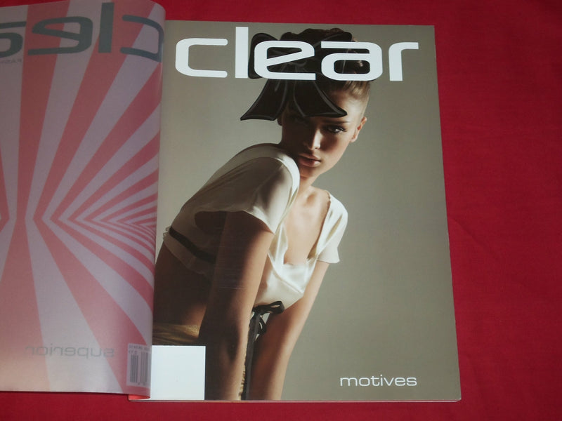 CLEAR MAGAZINE VOLUME VI ISSUE 1-SUPERIOR MOTIVES-FASHION & ARCHITECTURE- RC 332