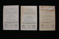 1944 SHAKESPEARE FESTIVAL PROGRAMS - LOT OF 3 & 2 TICKET STUBS - K 2822